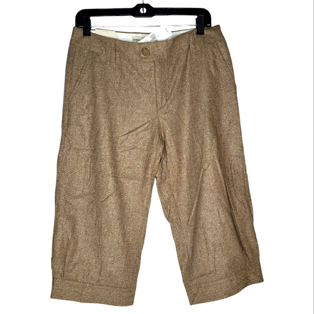 Banana Republic Fact Cropped Britches Breeches Martin Wool Blnd Knickerbocker 8 - Picture 4 of 13